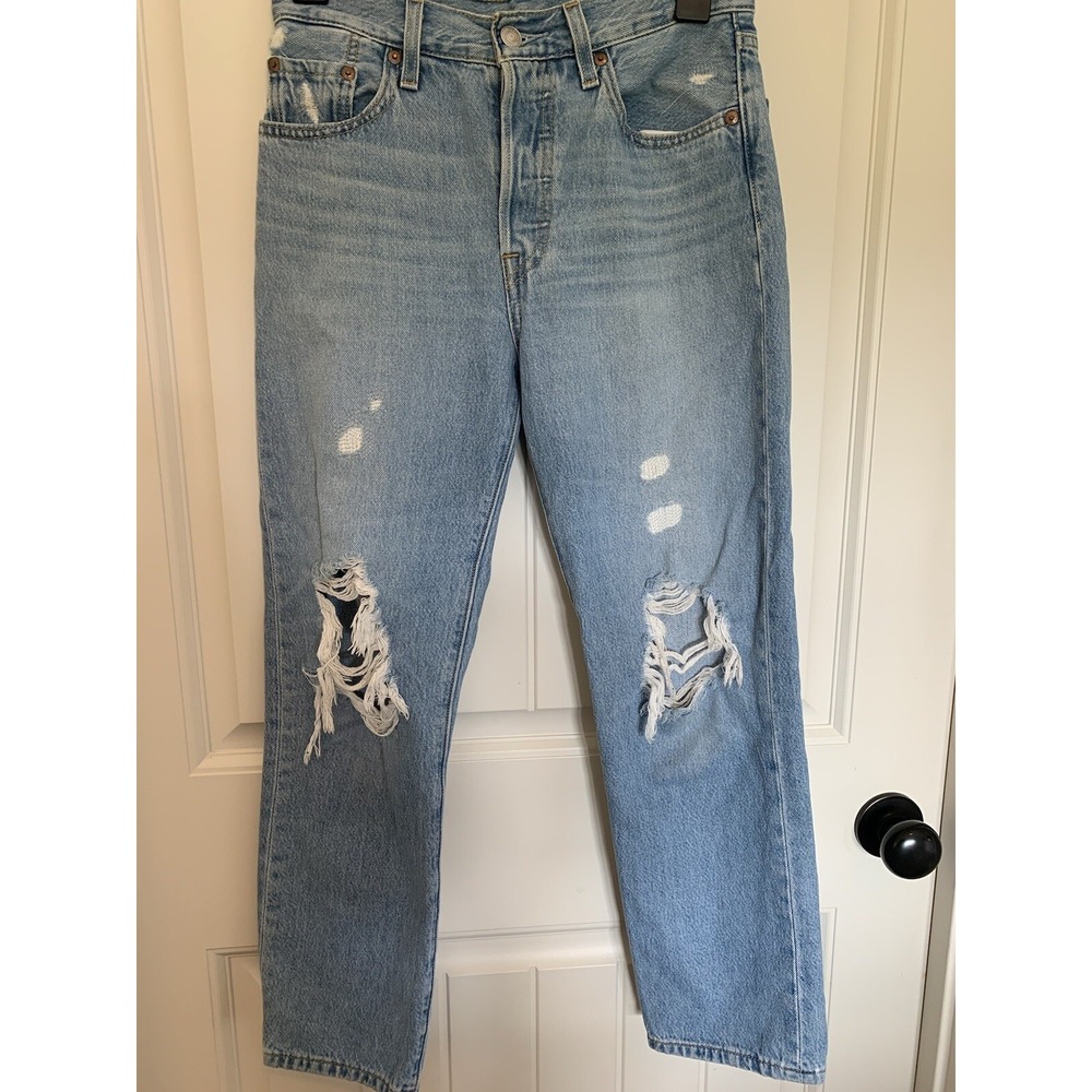 Levi's 501's Premium 90"s Style Womens Jeans W25 L26 Straight Leg